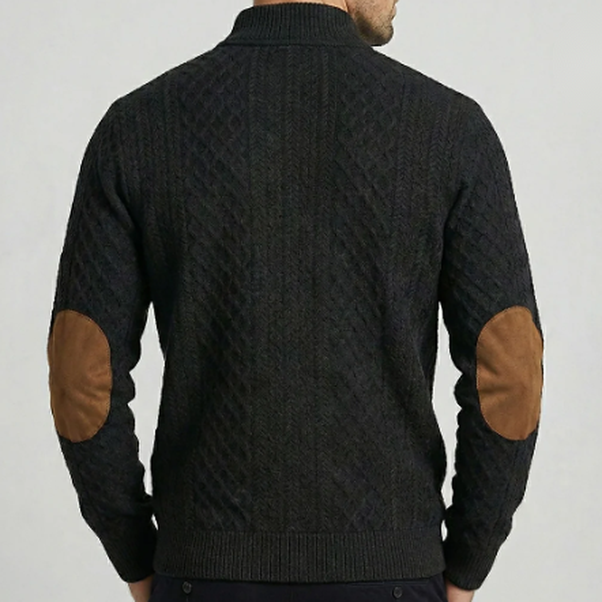 Crown - Men's Classic High Collar Pullover