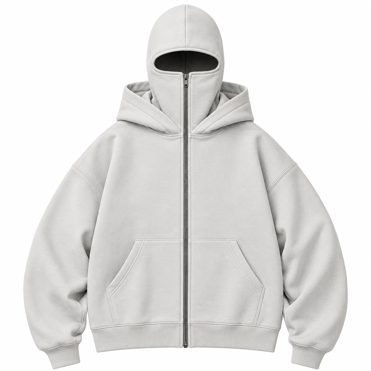 Balaclava Zip-up Hoodie