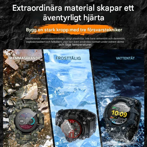 Smartklocka Lokmat ATTACK-GT – Vattentät och med Bluetooth
