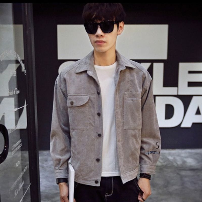 Herren Cordhemdjacke – Perfekt für einen richtigen britischen Look!