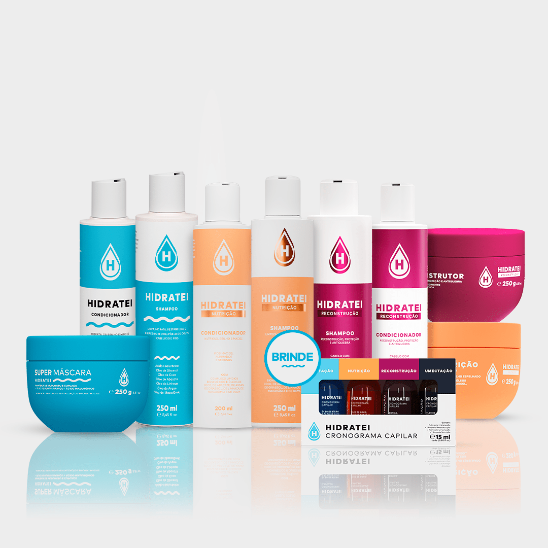 Kit Cronograma Capilar Completo e Ganhe Cronograma Capilar