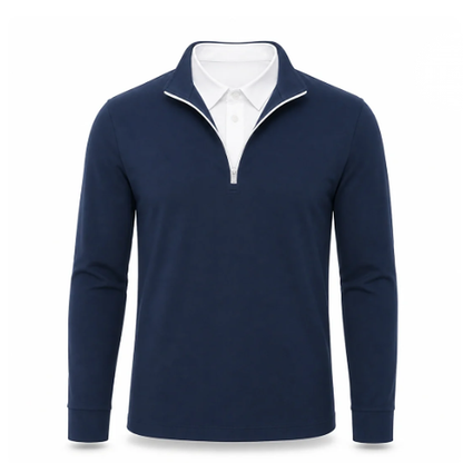 Leon - Men’s Ultra Comfortable 2-in-1 Quarter-Zip