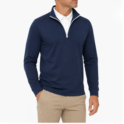 Leon - Men’s Ultra Comfortable 2-in-1 Quarter-Zip