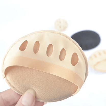 Almofada em Gel Favo de Mel para o Antepé – Amortecimento Ortopédico, Alívio de Dor e Uso com Salto Alto (Par)