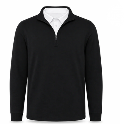 Leon - Men’s Ultra Comfortable 2-in-1 Quarter-Zip