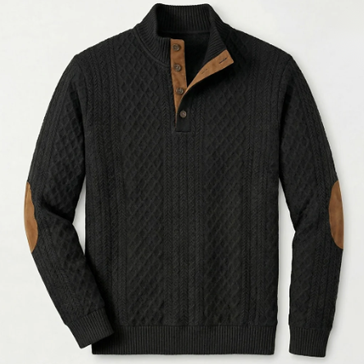 Crown - Men's Classic High Collar Pullover