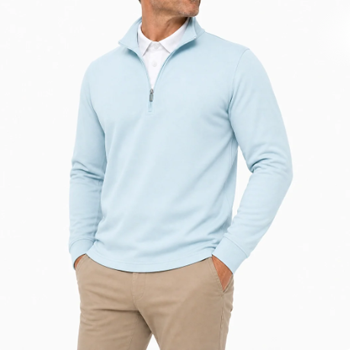 Leon - Men’s Ultra Comfortable 2-in-1 Quarter-Zip