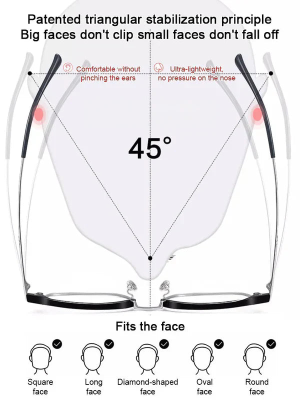 Automatic zoom anti-blue light presbyopia glasses - BUY 1 GET 2