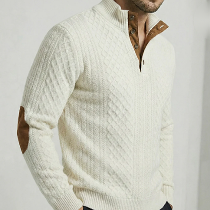 Crown - Men's Classic High Collar Pullover