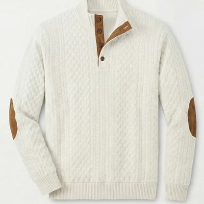 Crown - Men's Classic High Collar Pullover