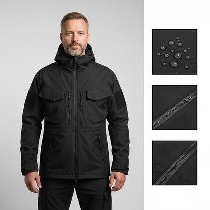 Taktisk militär vattentät jacka