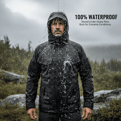 Taktisk militär vattentät jacka