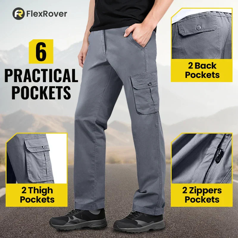 FlexRover – Ultra-Comfortable Flex Fit Cargo Pants