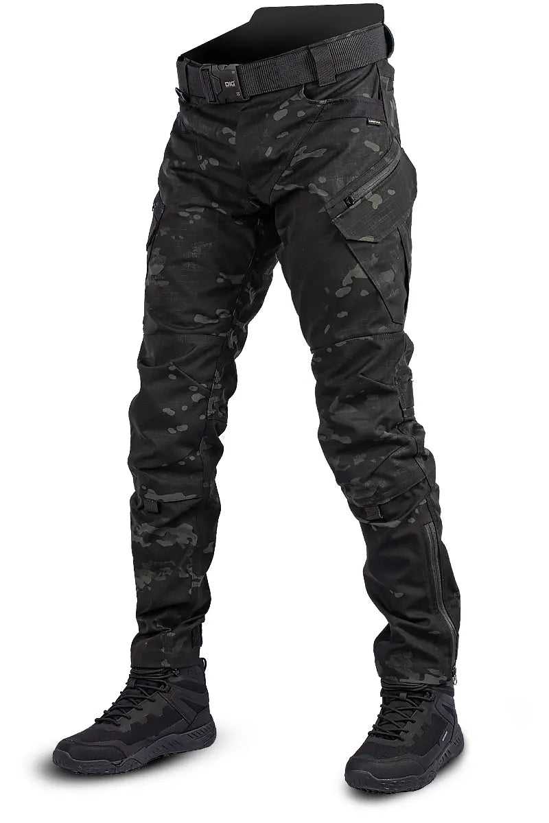 Taktiska byxor Kinetic Multicam – Svart