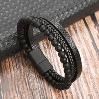 Black | Smooth beads