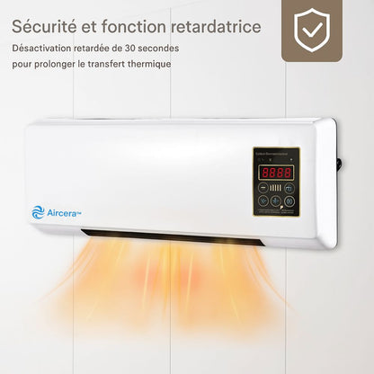 Climatiseur Intelligent 2-en-1 – Refroidissement & Chauffage avec Télécommande + Bonus Offerts ! Quantités Limitées
