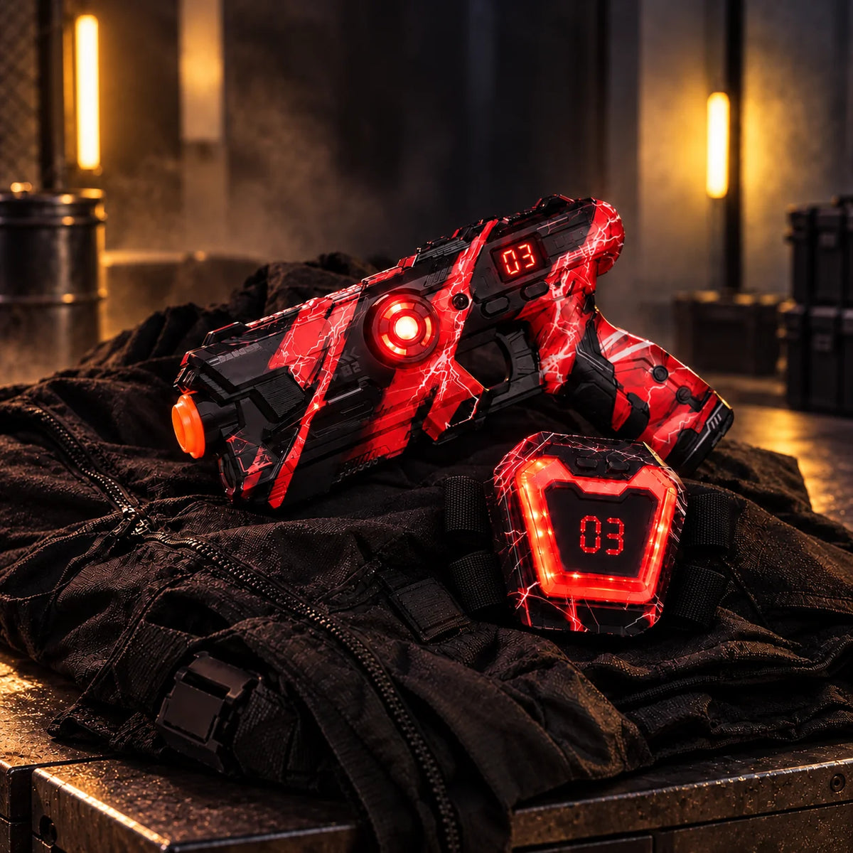 LaserStrike Neon™ Laser Tag Battle Set