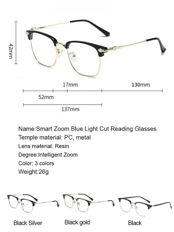 Automatic zoom anti-blue light presbyopia glasses - BUY 1 GET 2