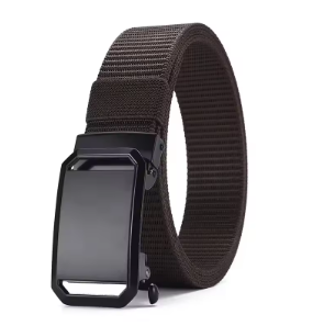 Militärt taktiskt bälte med automatiskt spänne