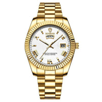Gold/White