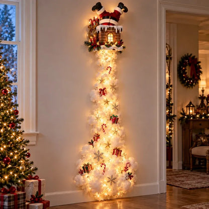 Magisches Weihnachts-Wandlicht-Display