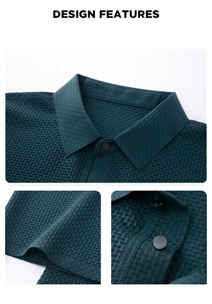 High-Quality Textured Slim Fit Polo