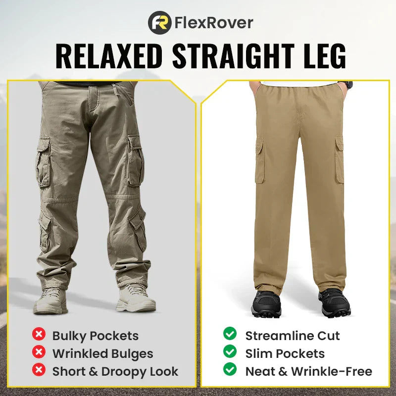FlexRover – Ultra-Comfortable Flex Fit Cargo Pants