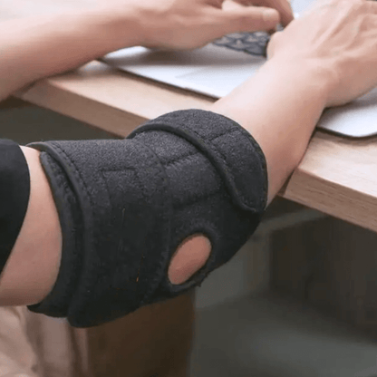 Cotoveleira de Compressão com Hastes Estabilizadoras – Alívio da Tendinite, Epicondilite e Lesões Esportivas