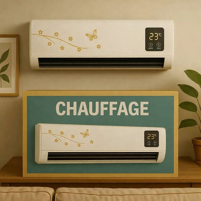 Chauffage split portable Max Inverter, économique et efficace