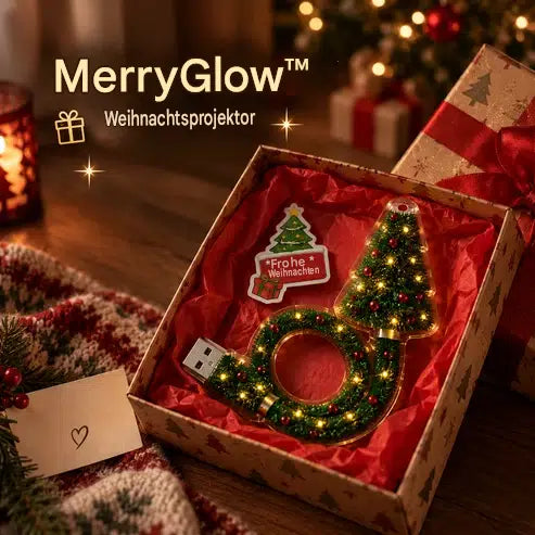 HollyGlow™ Weihnachtsprojektor
