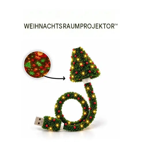 HollyGlow™ Weihnachtsprojektor