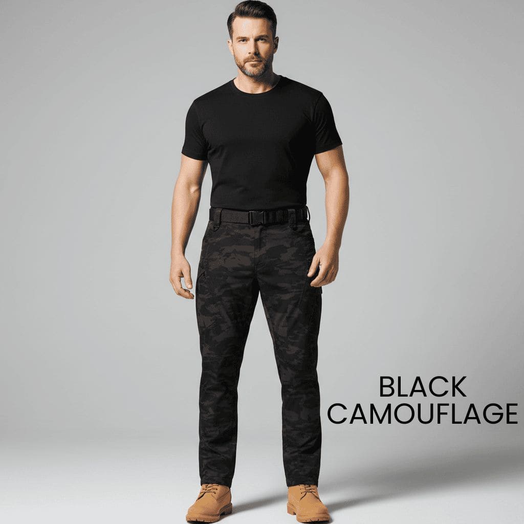 Taktiska militärbyxor – slitstarka och vattentäta. Köp 1, få 2