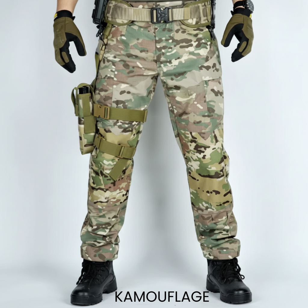 Taktiska militärbyxor – slitstarka och vattentäta. Köp 1, få 2