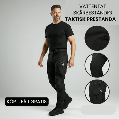 Taktiska militärbyxor – slitstarka och vattentäta. Köp 1, få 2