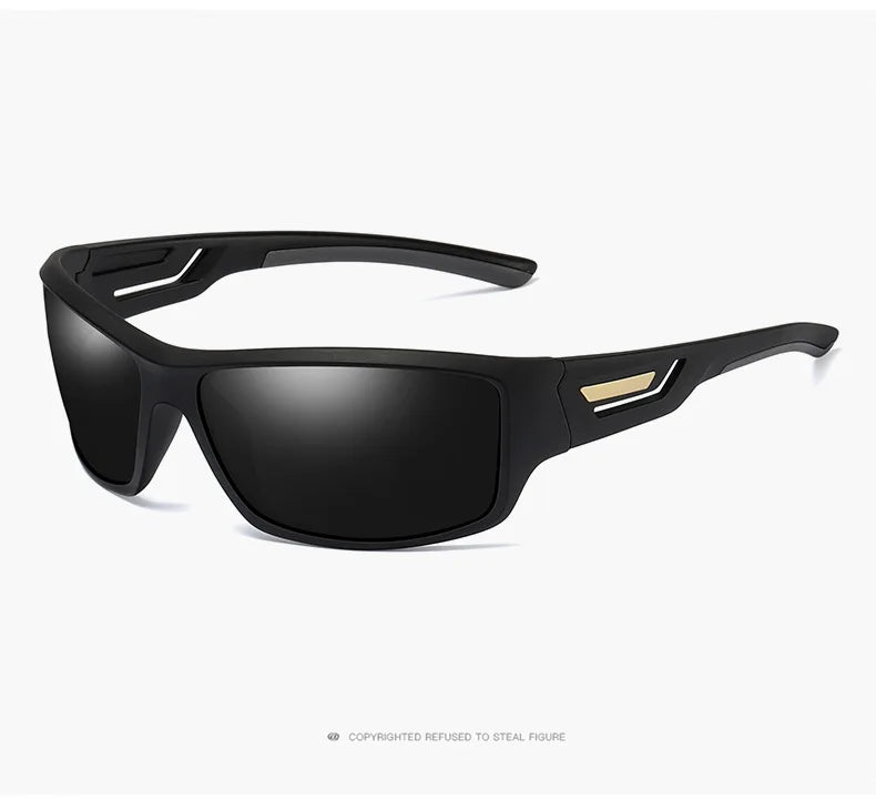 Moda À Prova De Vento Óculos De Sol Polarizados Homens Marca Designer De Viagem Masculino Espelho Óculos De Sol Condução Anti-UV Oculos De Sol Masculino
