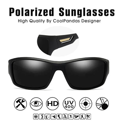 CoolPandas polariserade solglasögon – UV-skydd och körning.
