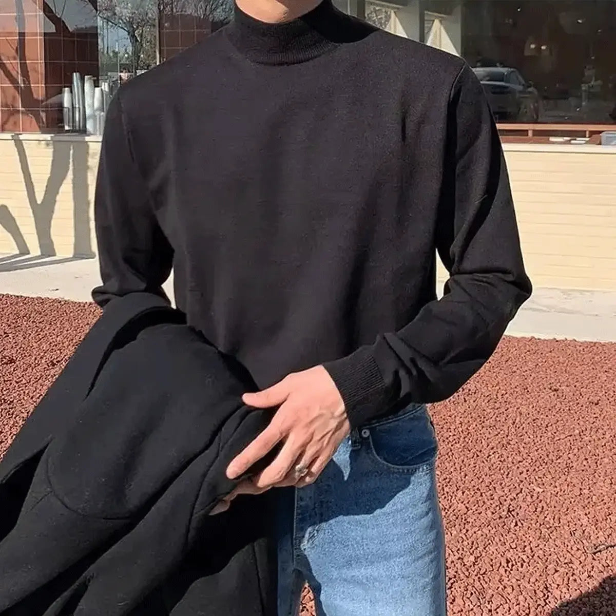 Clark® Snug High Neck Pullover für Männer (Sonderangebot)