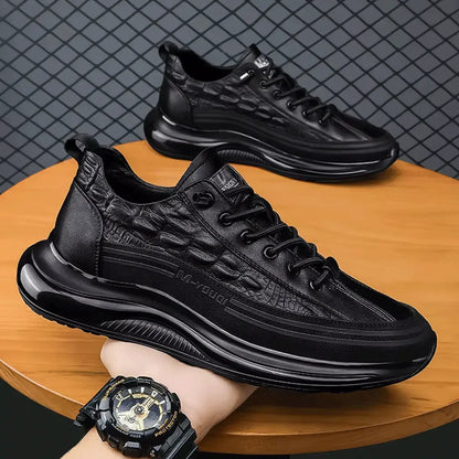 Drako® Herren Croc Skin Sneakers