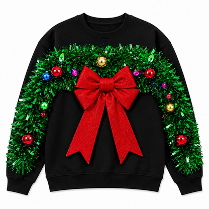 CHRISTMAS BOW SWEATSHIRT 🎄