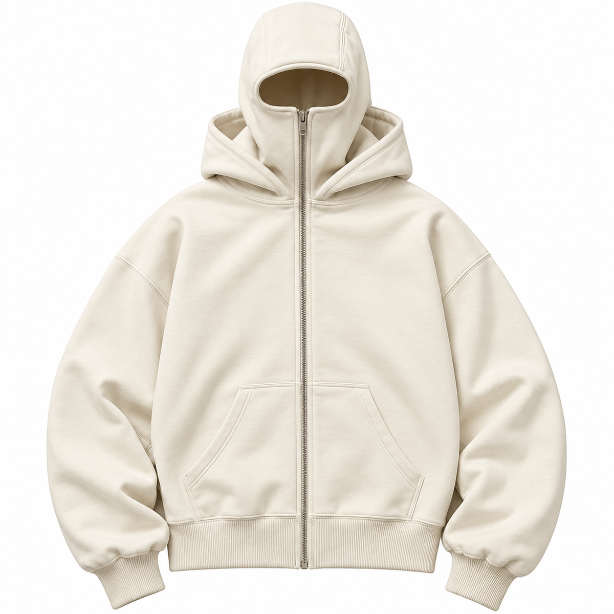 Balaclava Zip-up Hoodie
