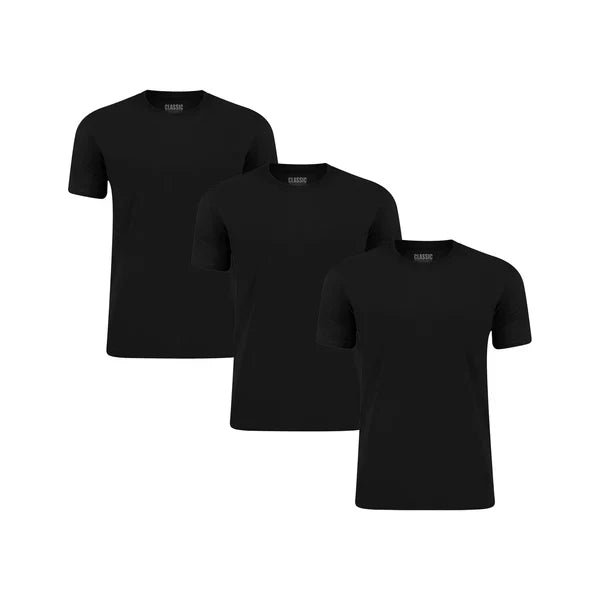 Conjunto todo preto | 3 camisetas PAGUE 2 LEVE 3