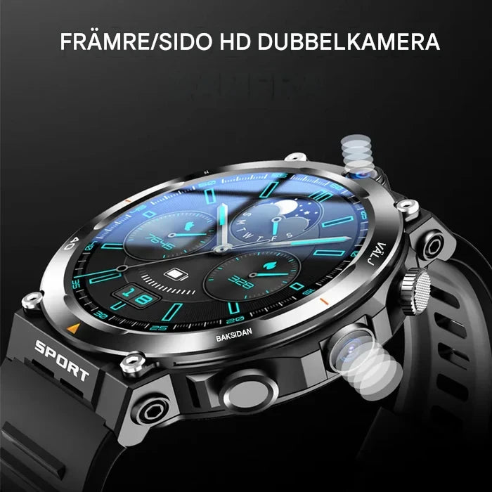 Smartklocka Android 4G BYSL – Dubbelkamera 5 MP GPS