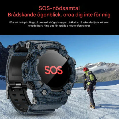 Smartklocka Lokmat ATTACK-GT – Vattentät och med Bluetooth