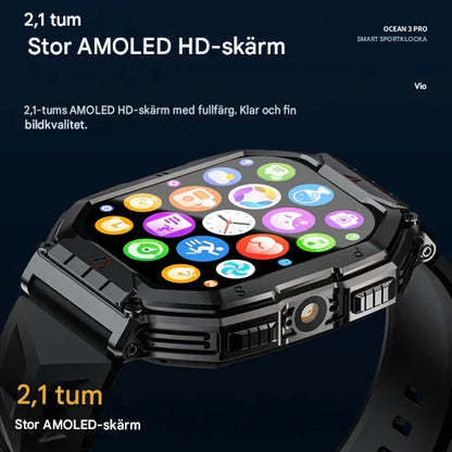 Smartklocka LOKMAT Ocean 3 Pro – Vattentät