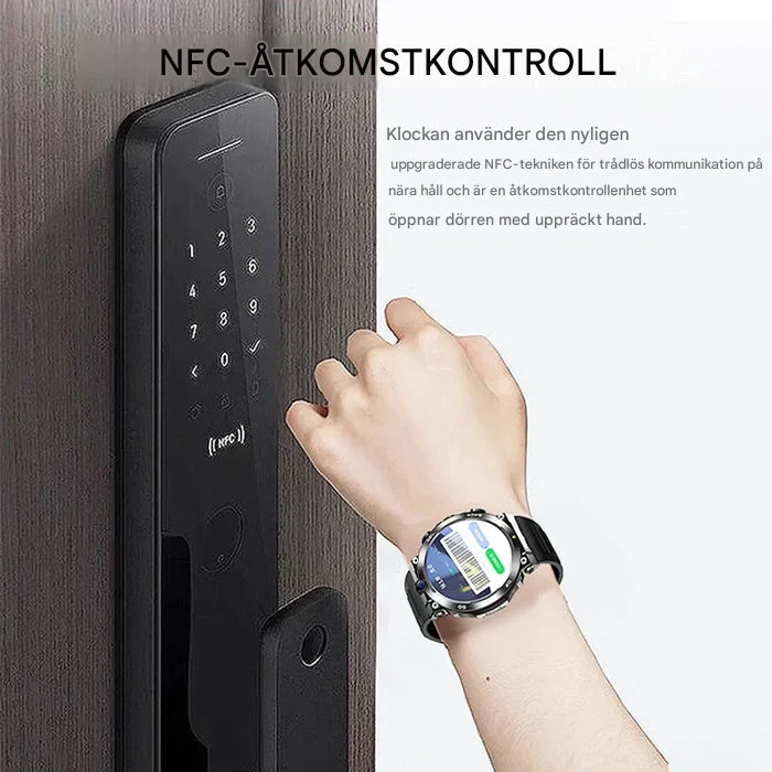 Smartklocka Android 4G BYSL – Dubbelkamera 5 MP GPS