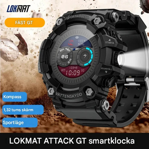 Smartklocka Lokmat ATTACK-GT – Vattentät och med Bluetooth