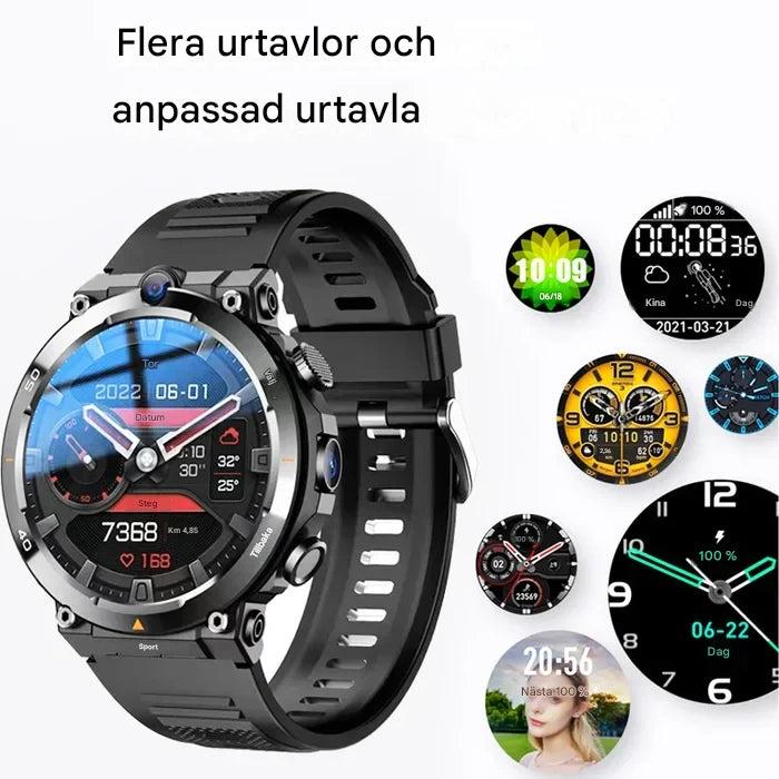 Smartklocka Android 4G BYSL – Dubbelkamera 5 MP GPS