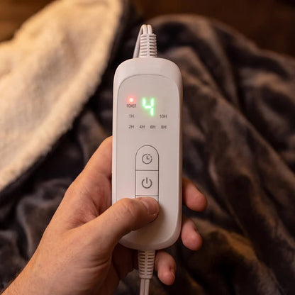 Heated bathrobe