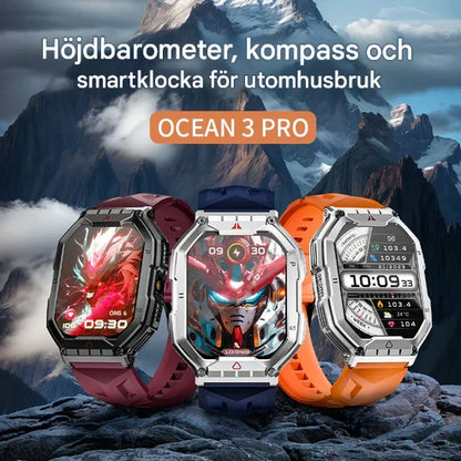 Smartklocka LOKMAT Ocean 3 Pro – Vattentät