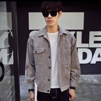 Herren Cordhemdjacke – Perfekt für einen richtigen britischen Look!